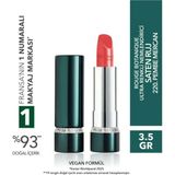 Yves Rocher Yeni Yoğun Pigmentli Nemlendirici Saten Ruj Vegan Kalıcı 3.5 G 200. Pembe Mercan - 200 Pembe Mercan