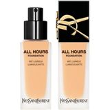 Yves Saint Laurent All Hours Fondöten Mat Bitişli Yağsız Formül Doğal Görünüm Sağlar