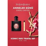 Yves Saint Laurent Black Opium Edp 30 ml & Libre Edp 10 ml Kadın Parfüm Tanışma Seti 7829999999138