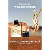 Yves Saint Laurent Libre EDP 30 ml & Rouge Pur Couture Ruj Kadın Parfüm Seti 7829999999251