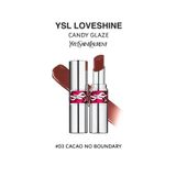 Yves Saint Laurent Loveshine Candy Glaze Parlatıcı Etkili Ruj 3 Cacao No Boundary 4935421761741
