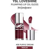 Yves Saint Laurent Loveshine Plumping Lip Oil Gloss - Dolgunlaştırıcı Dudak Parlatıcısı - 8 purple dream (6 ml)