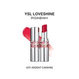 Yves Saint Laurent Loveshine Yoğun Parlaklık Veren Bakım İçerikli Ruj 211 Ardent Carmine 3614274132793