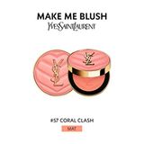 Yves Saint Laurent Make Me Blush 57 Coral Clash 3614274254297 Işıltılı Pudra Allık İtalya Menşeli Turuncu Renkli