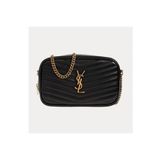 Yves Saint Laurent Mini Lou Camera 748849-DV707-1000 Kadın Omuz Çantası Siyah