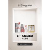 Yves Saint Laurent Nude Lip Combo Loveshine Ruj + Gloss Makyaj Seti 7829999999256