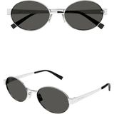 Yves Saint Laurent Saint Laurent Sl 692 002 Gümüş - Gri Renkli Erkek Güneş Gözlüğü UV Filtreli Metal Çerçeve - Gri - Gümüş