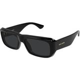 Yves Saint Laurent Saint Laurent Sl 869 001 Black Rectangle Full Black Gunes Gozlugu - Siyah