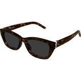 Yves Saint Laurent Saint Laurent SL M153 002 55 Kadın Güneş Gözlüğü - Kahverengi