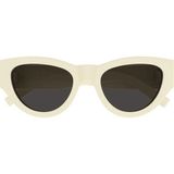 Yves Saint Laurent Saint Laurent Sl M94 012 Kadin Gunes Gozlugu - Fildişi