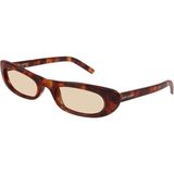 Yves Saint Laurent Saint Laurent YSL 557 Shade 008 53 Kadın Güneş Gözlüğü - Kahverengi