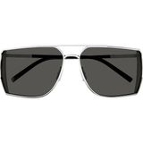 Yves Saint Laurent Saint Laurent YSL 750 002 69 Unisex Güneş Gözlüğü - Metal Gri