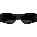 Yves Saint Laurent Saint Laurent YSL M140 001 56 Unisex Güneş Gözlüğü - Siyah