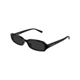Yves Saint Laurent Sl 872 Erin 001 Black Oval Full Black Güneş Gözlüğü - Siyah
