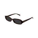 Yves Saint Laurent Sl 872 Erin 003 Havana Dark Grey Oval Güneş Gözlüğü
