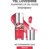 Yves Saint Laurent Yeni Formül Loveshine Plumping Lip Oil Gloss Dudak Dolgunlaştırıcı Parlatıcı 7 Strawberry Star - 7 - Strawberry Star