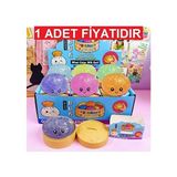 YVZ Dumping Squishy Renkli Çin Mantısı Eğlenceli Tasarım Antibakteriyel Stres Giderici Oyuncak