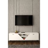 Yvz Mobilya YVZ MOBİLYA Yıldız-3 TV ÜNİTESİ TAMAMI 1 KLT MDF - Beyaz
