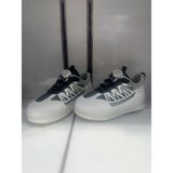 YVZ Patenli Işıklı Spor Ayakkabısı & Tekerlekli Sneakers Paten Ayakkabı Ortopedik Modeli Silikon Teker Saat Hediyeli - Beyaz - 30