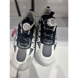 YVZ Patenli Işıklı Spor Ayakkabısı & Tekerlekli Sneakers Paten Ayakkabı Ortopedik Modeli Silikon Teker Saat Hediyeli - Beyaz - 33