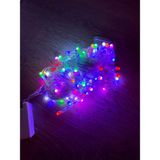 Yvz Store 10M 100 LED Damla Uçlu Rgb Işık Şeffaf Kablo