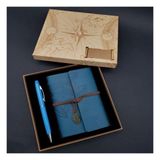 Yvz Store Defter Kalem Mavi Set Dekoratif Hediyelik