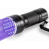 YWX Light Ywxlıght 21 Lambalar 395NM Ultraviyole Uv LED El Feneri - Siyah