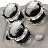 YWXTW iPhone 15 Pro/iPhone 15 Pro Max Kamera Lens Koruyucu Bling, [Yeni Parlak Tasarım] Bireysel Metal Temperli Cam Kamera Kapağı Aksesuarları Kılıf Dostu (Doğal Titanyum Parıltılı)