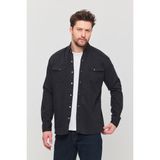 YXC Trend Maker Slim Fit Erkek Dar Kesim Pamuklu Kot Gömlek - Antrasit