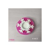 Yy0529 Kar Tanesi Tealight Mumluk Silikon Kalıp