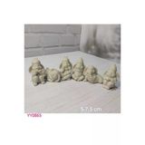Yy0865 Altılı Oturan Tavşanlar Biblo Set Silikon Kalıp