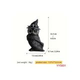 Yy5931 Gotik Baykuş Heykeli Biblo Silikon Kalıp