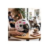 yyk SWAY SW 765 Enjoy Heart Açık Kask Güneş Vizör