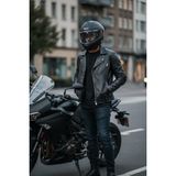 YYK Sway Sw 917 Mat Siyah Çene Açılır Güneş Gözlüklü Motosiklet Kask - 2XL