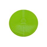 YYK YIKANABİLİR YAĞLI KAĞIT HEP PİŞİR Silikon Hamur Açma Matı Kaydırmaz Yuvarlak 30cm Turuncu