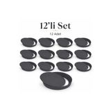 YYK YIKANABİLİR YAĞLI KAĞIT HEP PİŞİR Tart Kalıbı 10 cm 12'li