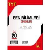 YZ Yayınları TYT Fen Bilimleri 20 Deneme Sınavı