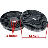 yzcpart Simfer 8655 Tezhip Uyumlu Davlumbaz & Aspiratör Karbon Filtresi