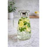 YzHome 1800ml Borosilikat Cam Kulplu Sürahi Karaf, Şeffaf yz.delisigması