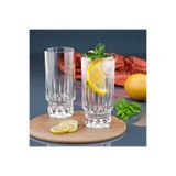 YzHome 6 Lı Kristal Cam Meşrubat Bardağı Bardak Kupa 270ml