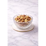 YzHome 6'lı Cam Diamond Kase, Şeffaf, 11x5 cm, Sunumluk Çerezlik Tabak yz.diamondbowl