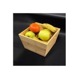 YzHome Bambu Meyvelik Bol Kase Sunumluk Ekmeklik Organizer Sepet 20*12cm