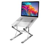 YZLELEQ Masa için Ayarlanabilir Dizüstü Bilgisayar Standı Taşınabilir Dizüstü Bilgisayar Standı Masa için Alüminyum Bilgisayar Standı Lenovo, MacBook Air Pro, Dell XPS, HP, Tüm 10-17,3 inç Dizüstü