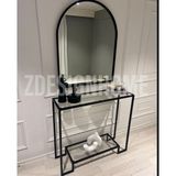 Z Design Home 80X100 cm Ayna, 90X30X100 cm Dresuar Takım Zdesıgnhome - Siyah