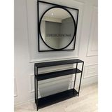 Z Design Home 85 cm Ayna, 100X20X90 cm Dresuar Zdesıgnhome - Siyah