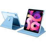 Z-Mobile Apple iPad Pro 12.9" 5. Nesil 2021 M1 Kılıf Simplism 360 Dönen Yatay Dikey Standlı Kalemlikli Kılıf - Açık Mavi