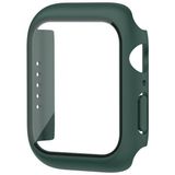 Z-Mobile Apple Watch 7 Uyumlu 41 mm Kasa Koruyucu Ekran Koruyucu Full Body Gard Kılıf Koyu Yeşil