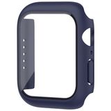 Z-Mobile Apple Watch 7 Uyumlu 41 mm Kasa Koruyucu Ekran Koruyucu Full Body Gard Kılıf Lacivert