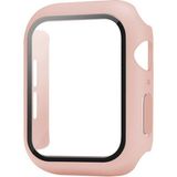 Z-Mobile Apple Watch 7 Uyumlu 41 mm Kasa Koruyucu Ekran Koruyucu Full Body Gard Kılıf Pembe