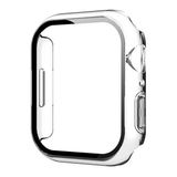 Z-Mobile Apple Watch 7 Uyumlu 41 mm Kasa Koruyucu Ekran Koruyucu Full Body Gard Kılıf Şeffaf